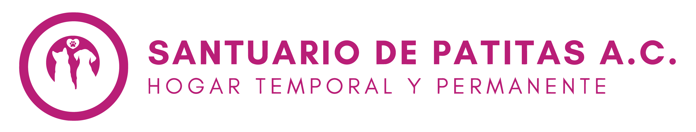 Logo Santuario de Patitas AC